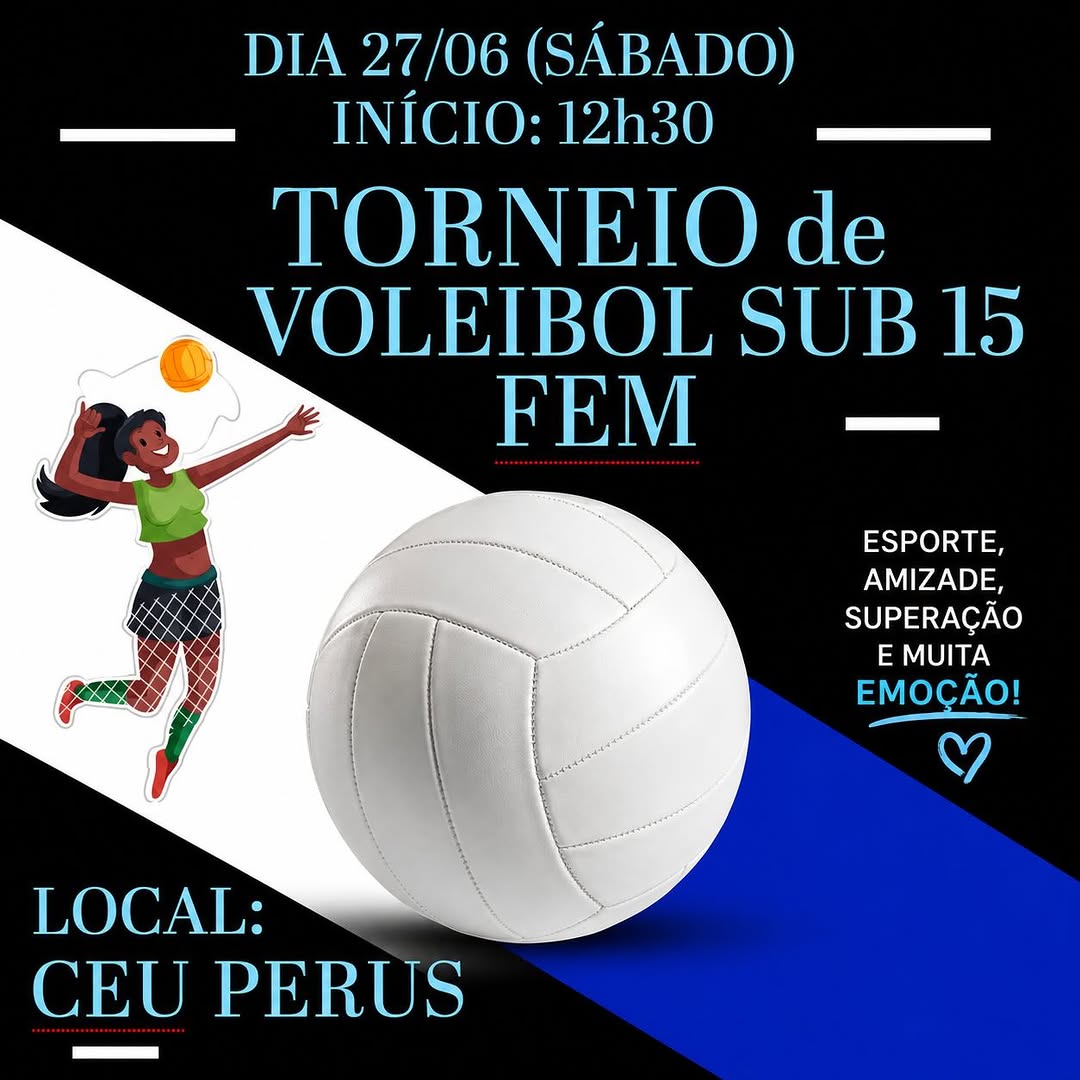 Torneio de Voleibol Sub-15 Feminino — CEU Perus, Perus, São Paulo