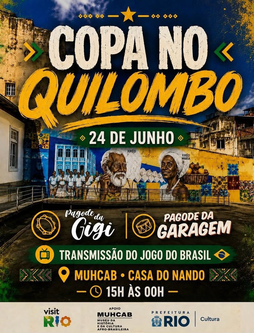 Copa no Quilombo no Coração da Pequena África