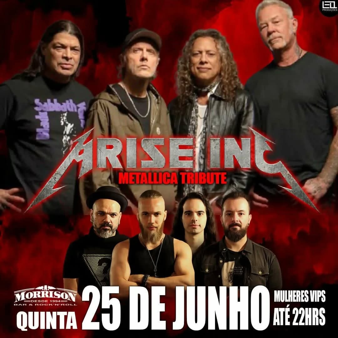 ARISE - Tributo ao Metallica — Morrison Rock Bar, Pinheiros, São Paulo