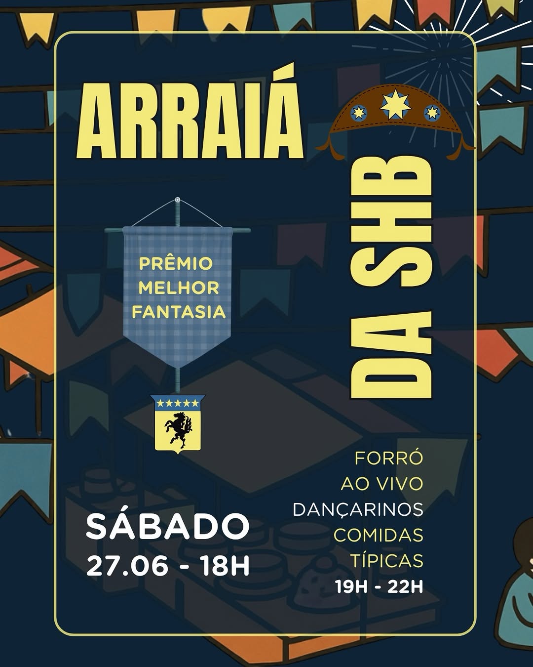 Arraiá da SHB — Sociedade Hípica Brasileira, Rio de Janeiro