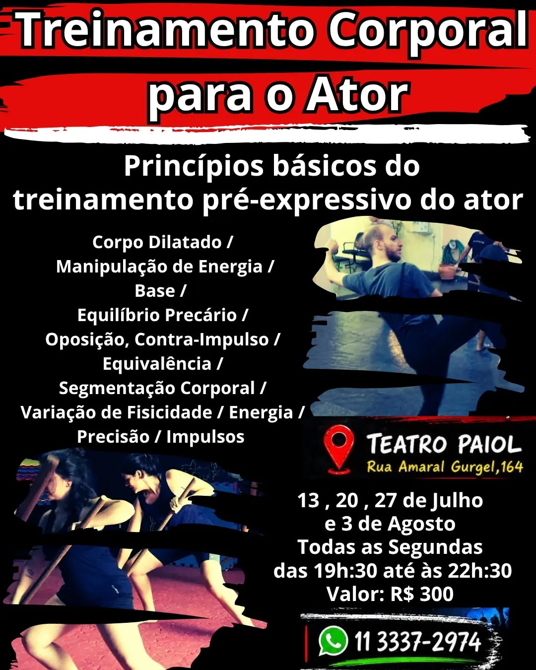 Treinamento Corporal para o Ator