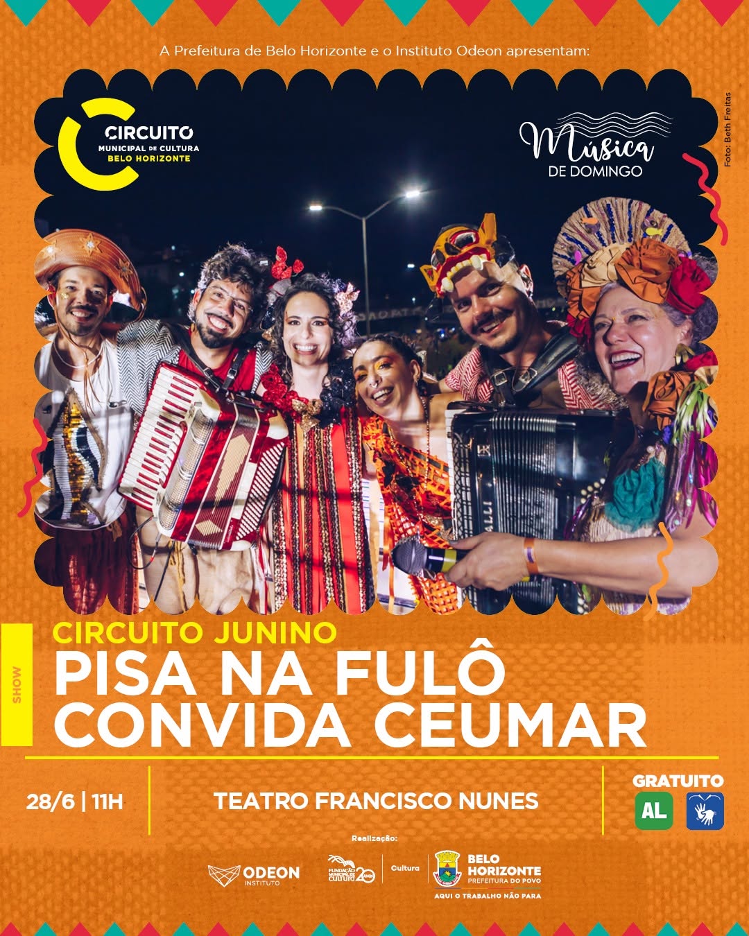 Música de Domingo | Circuito Junino: Pisa na Fulô convida Ceumar