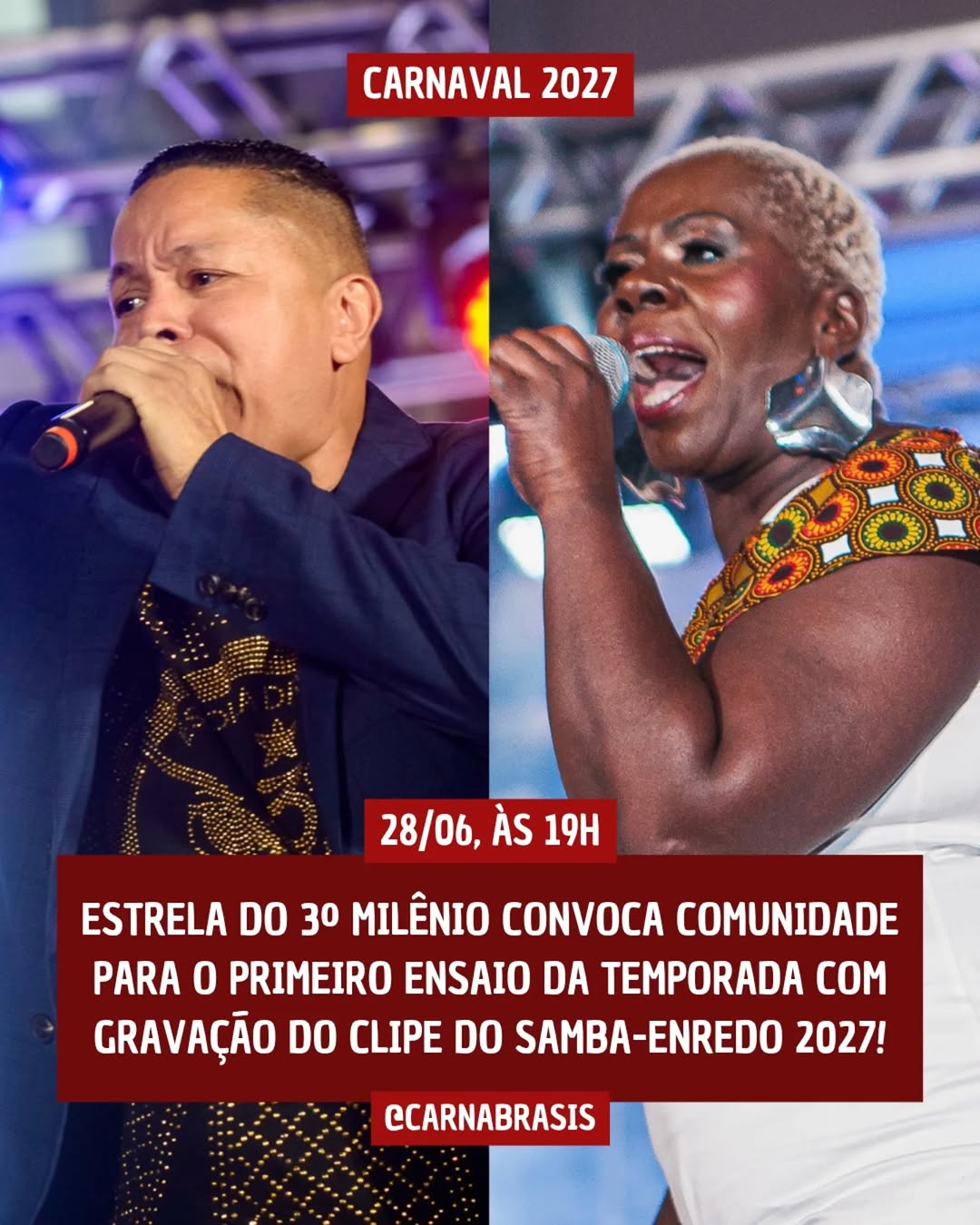 Abertura da Temporada de Ensaios - Terceiro Milênio