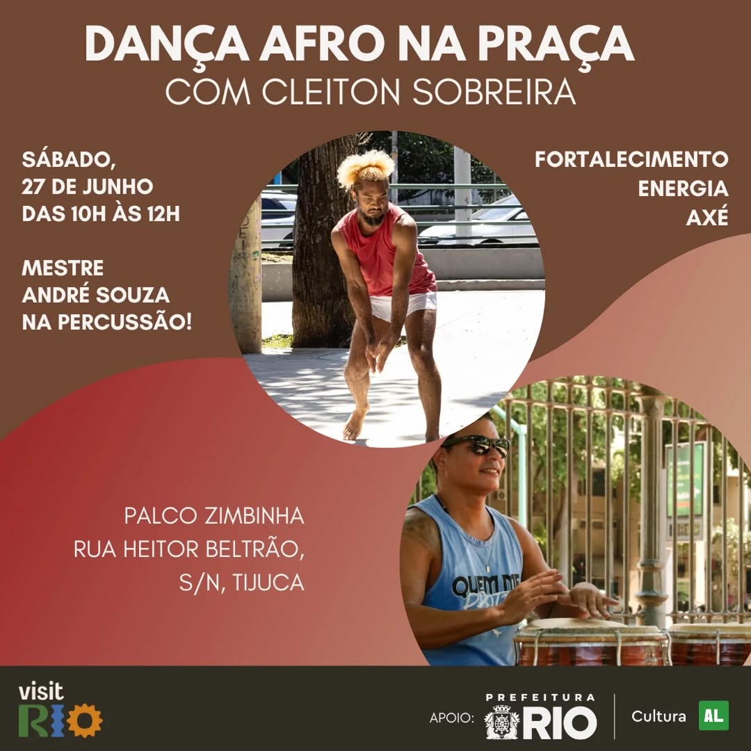 Aula Aberta de Dança Afro na Praça