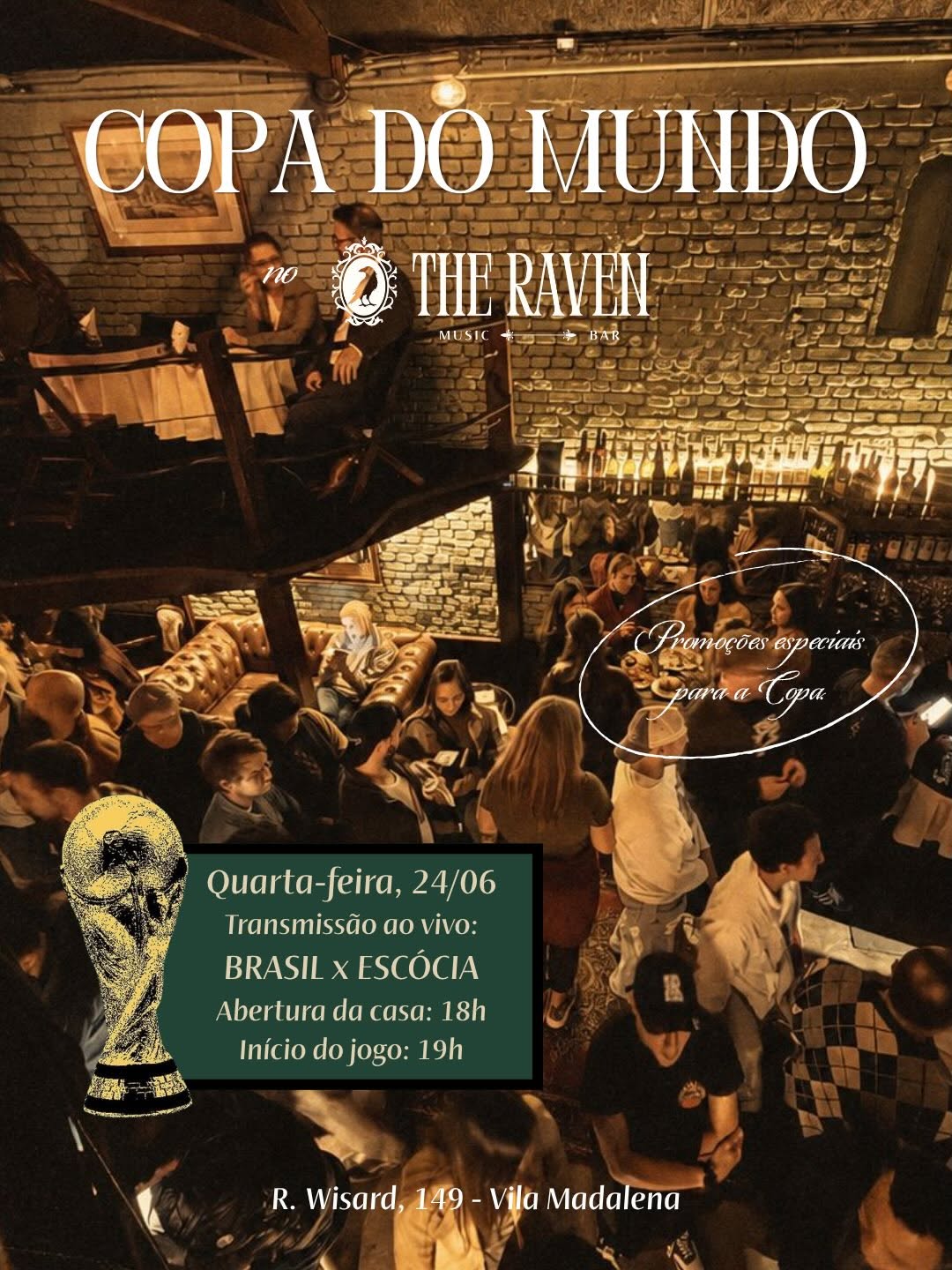 Shows ao vivo no The Raven