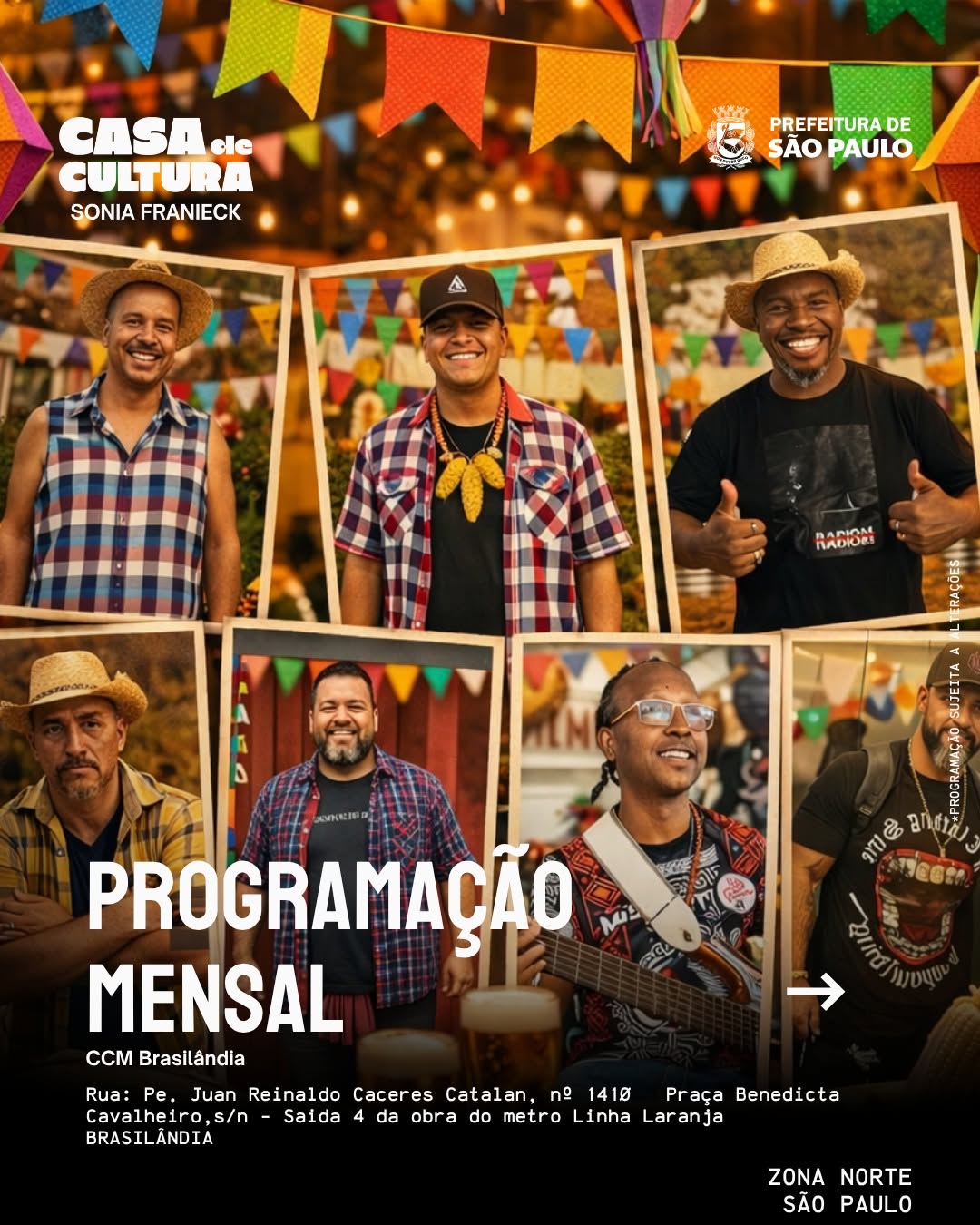 Resenha de DJs dos Estivens — Casa de Cultura Municipal Brasilândia, Brasilândia, São Paulo
