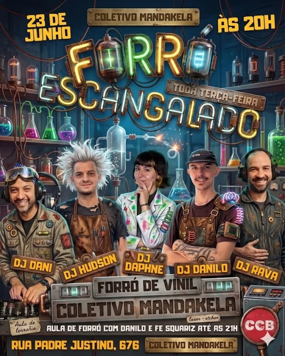 Terça Tem Experiência Científica no Forró!