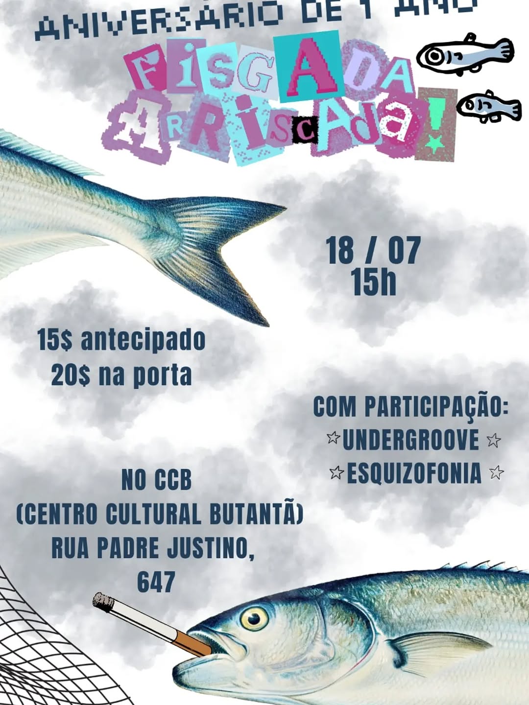 Festa de 1 Ano da Fisgada Arriscada