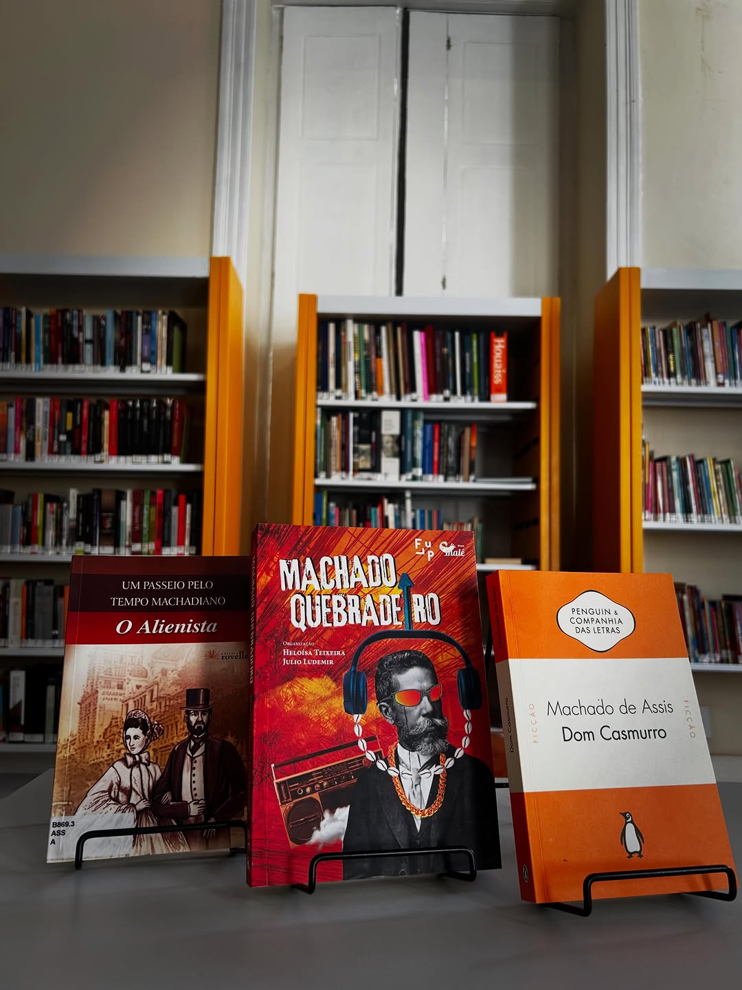 Visita à Biblioteca José Bonifácio — C.C. Municipal José Bonifácio, Gamboa, Rio de Janeiro