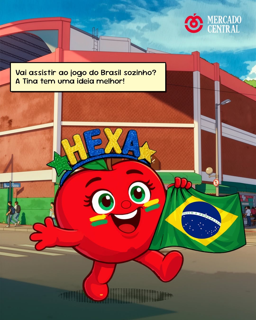 Brasil na Copa do Mundo 2026 - Espaço Copa — Mercado Central de Belo Horizonte, Centro, Belo Horizonte