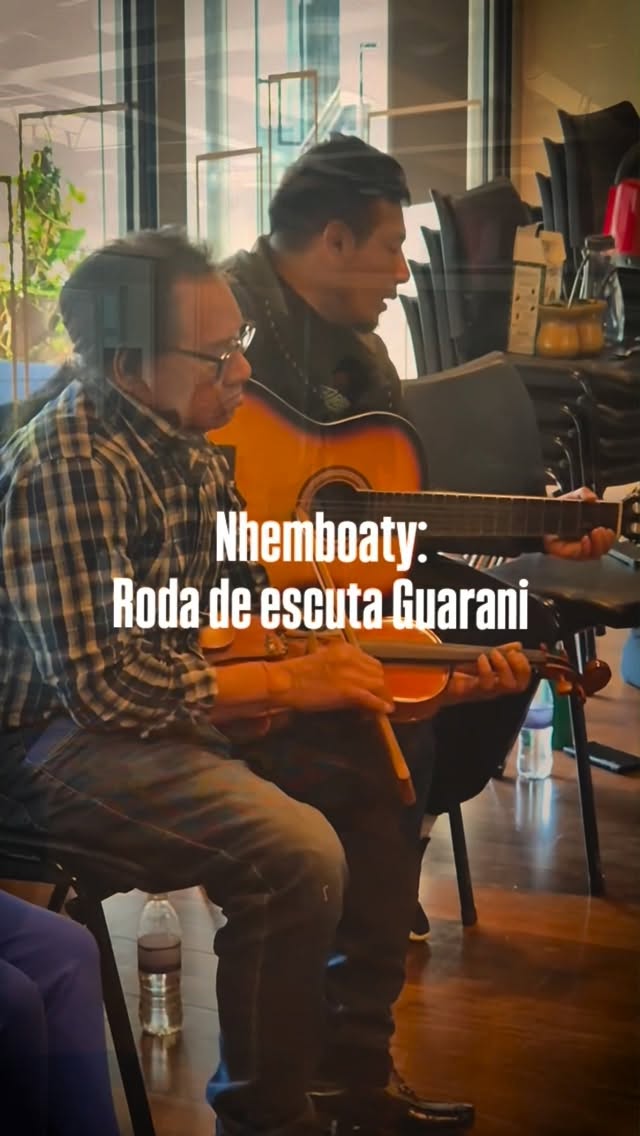 Nhemboaty: roda de escuta Guarani — Sesc Avenida Paulista, Bela Vista, São Paulo
