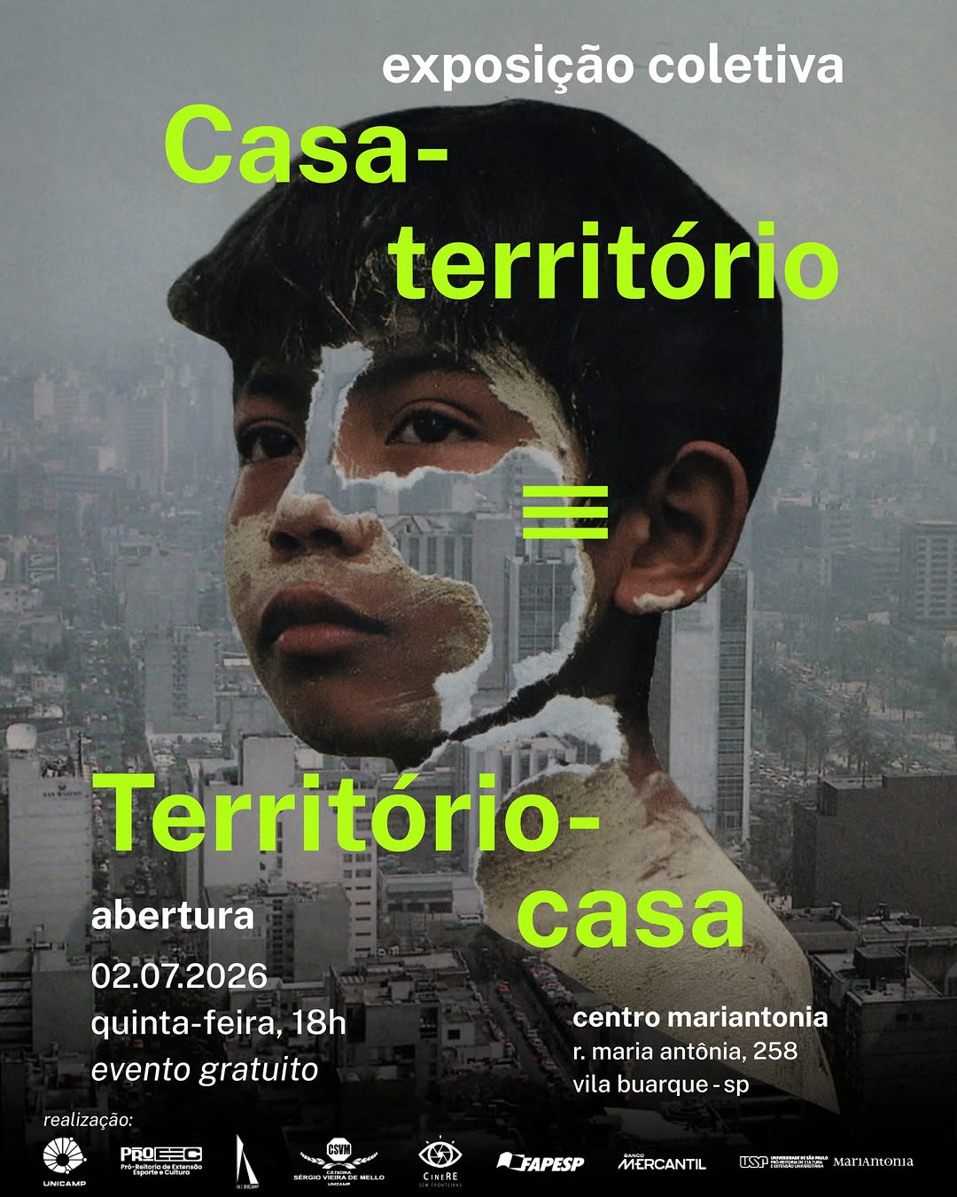 Casa-território // Território-casa — Teatro Maria Antonia, Bela Vista, São Paulo