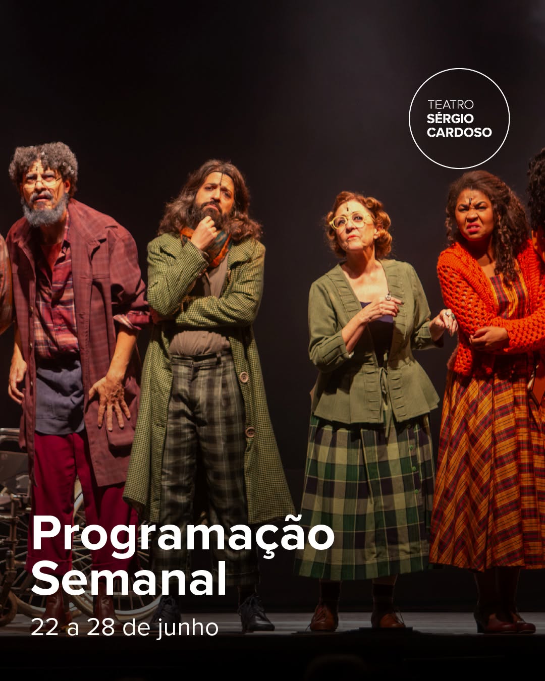 Espetáculo no Teatro Sérgio Cardoso