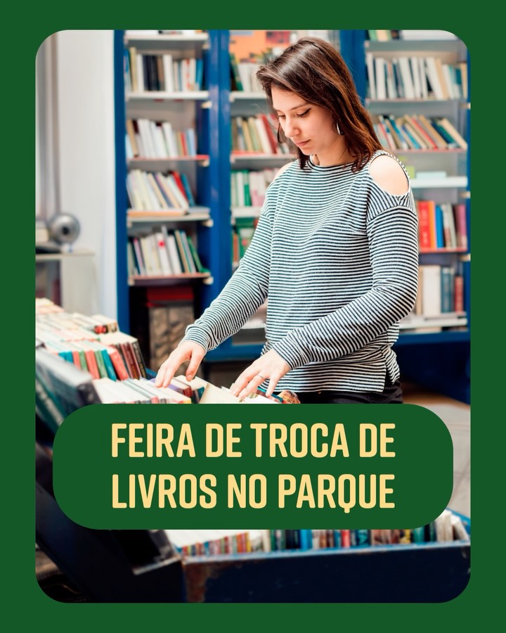 Feira de Troca de Livros — Parque da Água Branca, Barra Funda, São Paulo
