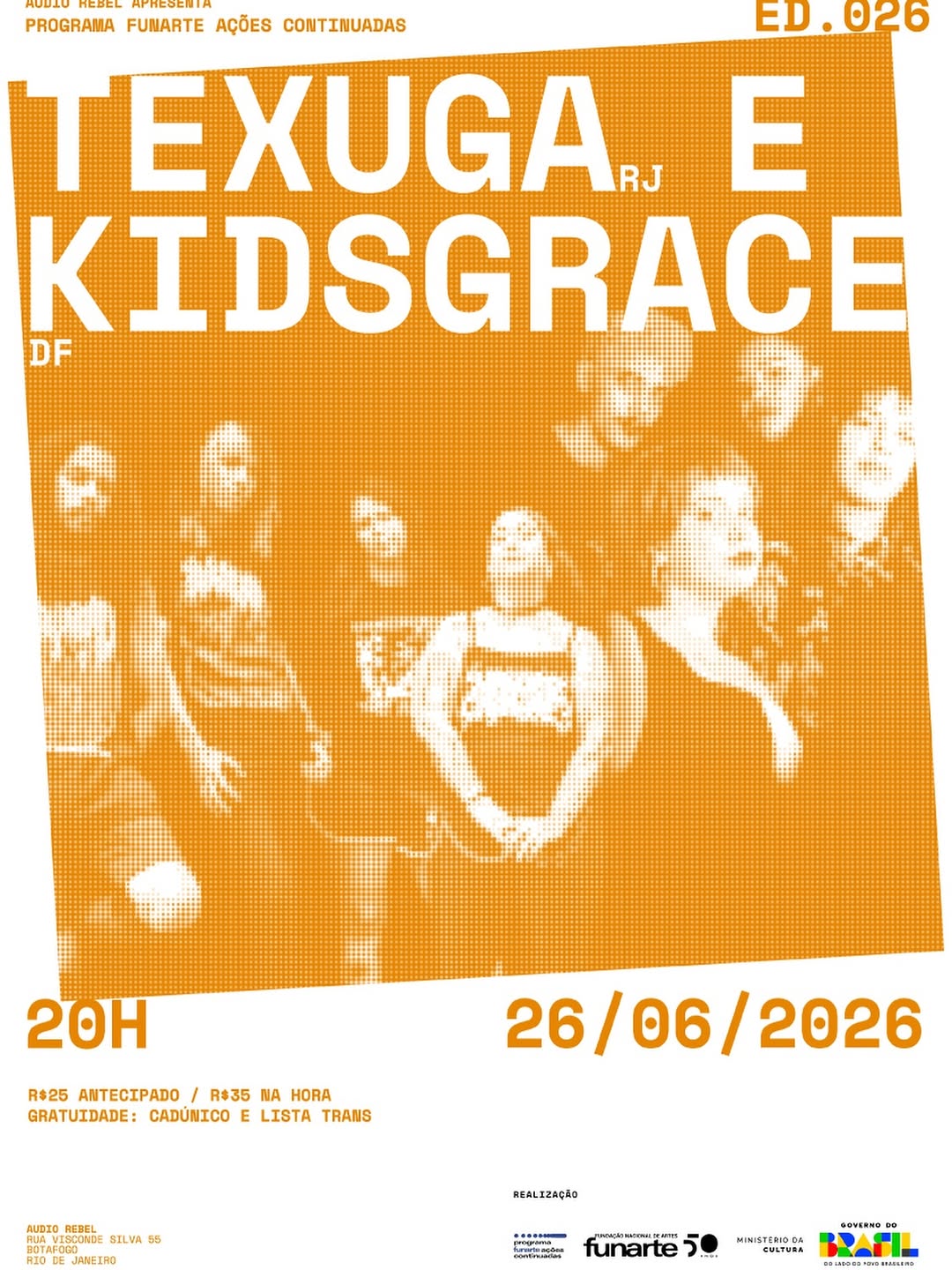 Texuga e Kidsgrace — Audio Rebel, Botafogo, Rio de Janeiro