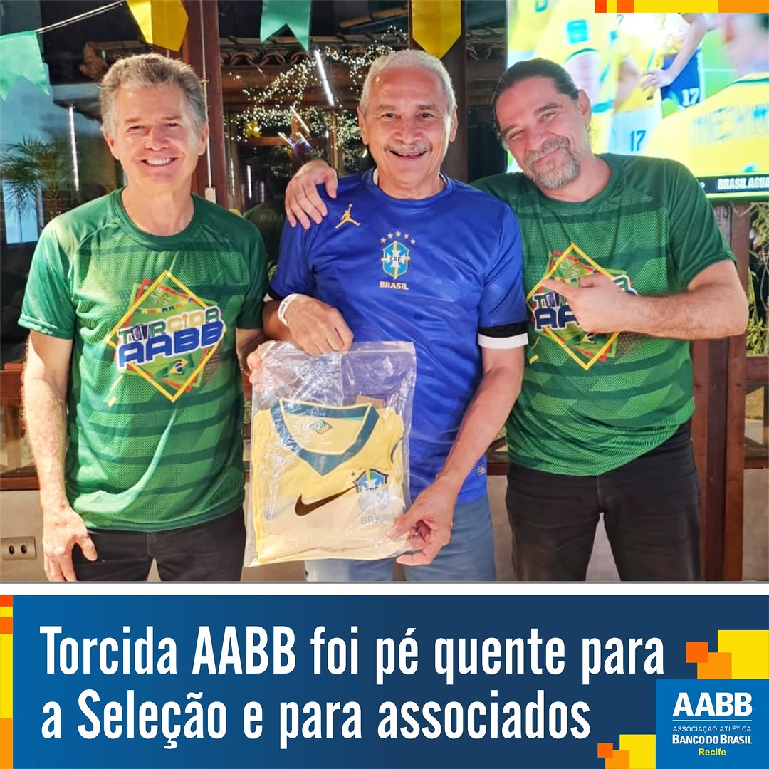 Torcida AABB - Brasil na Copa do Mundo 2026 — AABB Recife, Graças, Recife