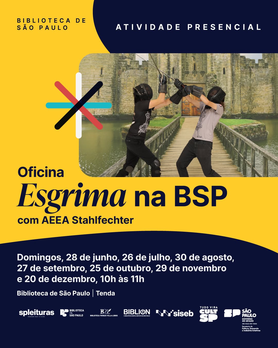 Oficina de Esgrima Histórica — Biblioteca de São Paulo, Santana, São Paulo