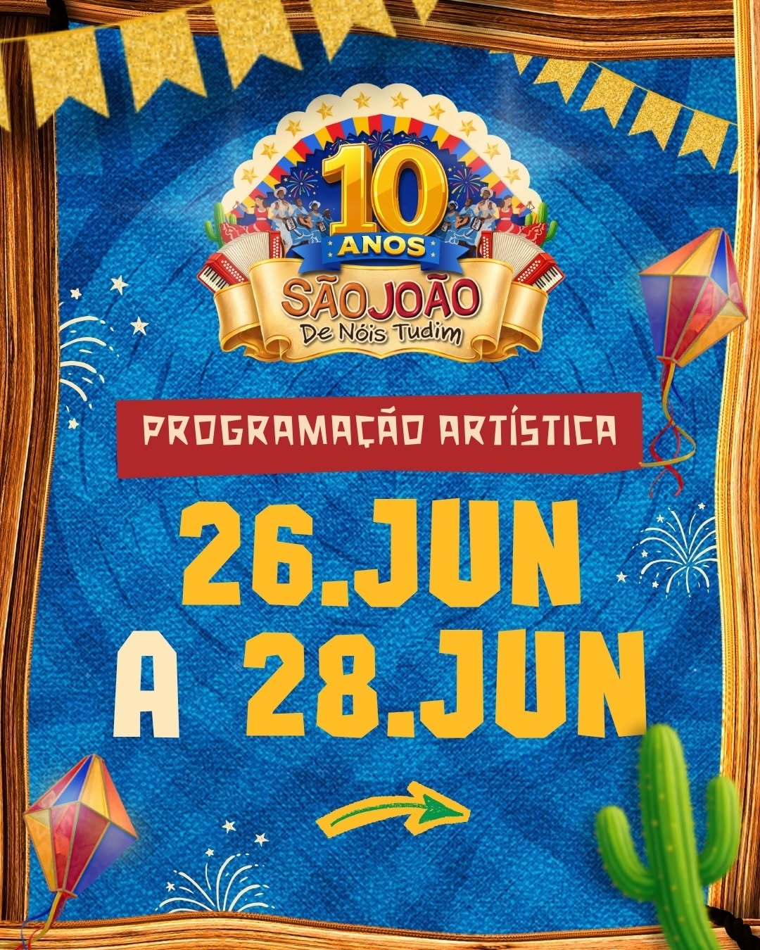 Programação de Final de Semana no São João do Nois Tudim — CTN - Centro de Tradições Nordestinas, Limão, São Paulo