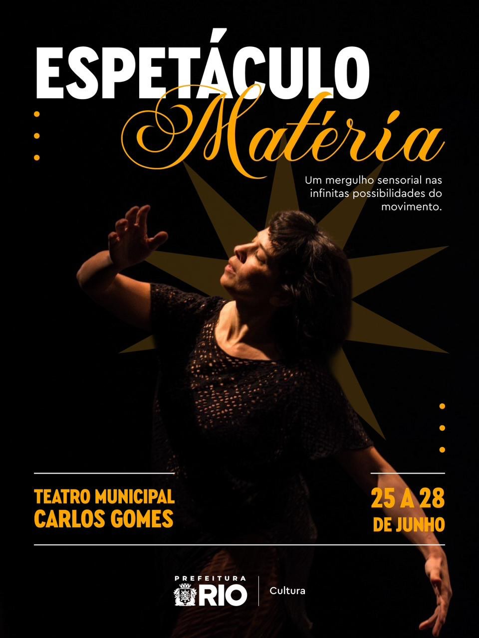 Matéria — Teatro Ipanema, Rio de Janeiro