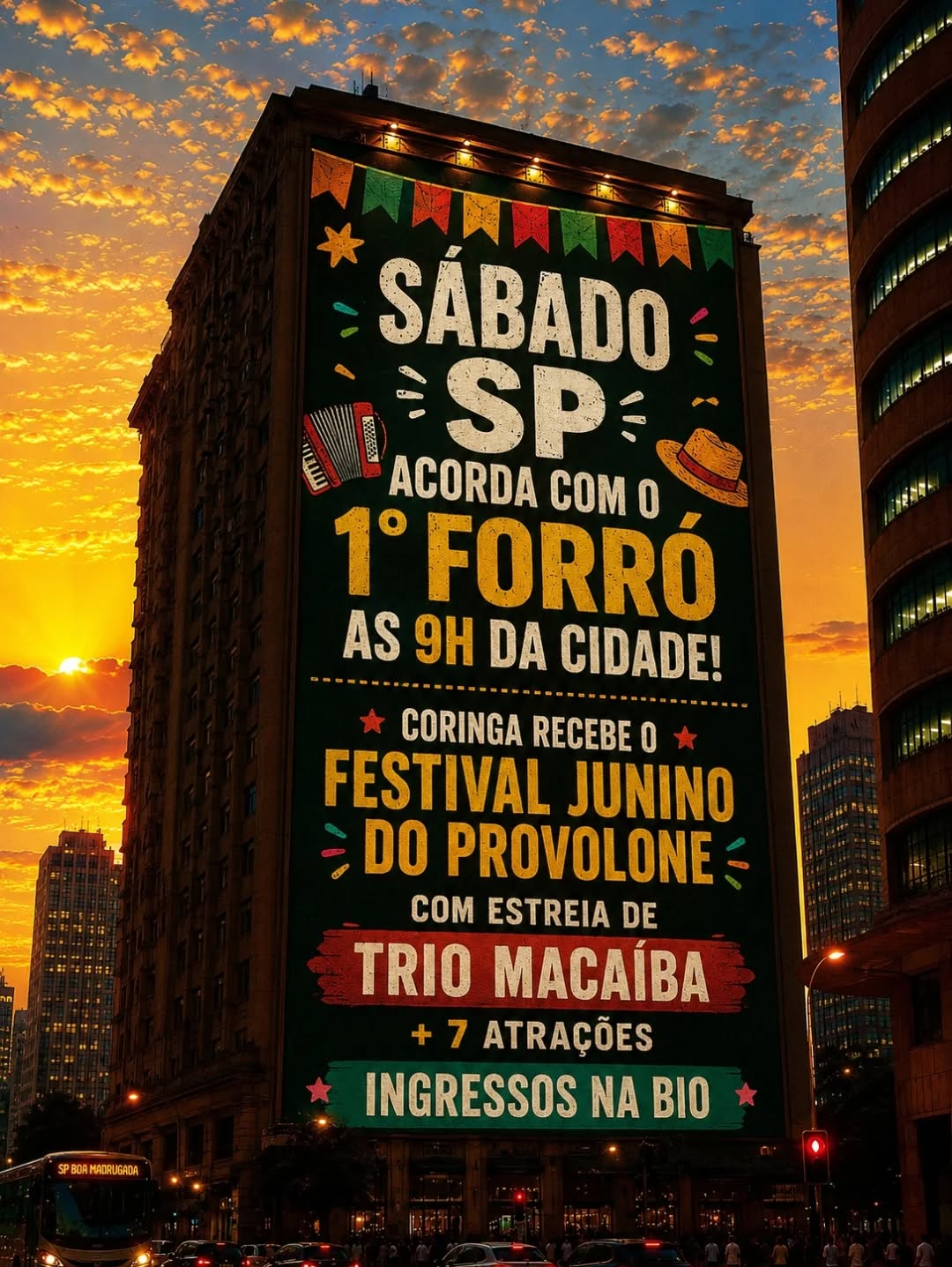Aula Yoga/Rítmica com DJ Paula — Forró do Provolone, Pinheiros, São Paulo