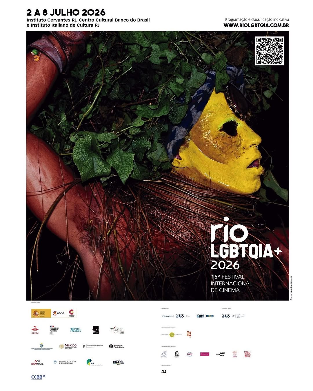 Rio LGBTQIA+ 15° Festival Internacional de Cinema - Encerramento — Instituto Cervantes, Botafogo, Rio de Janeiro