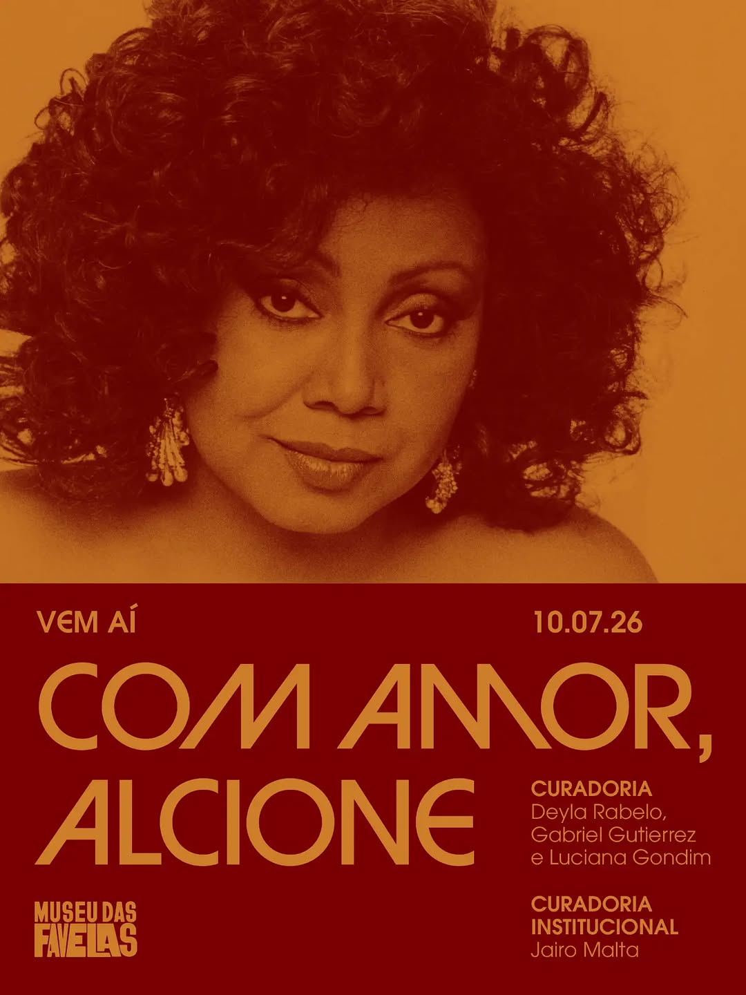 Com Amor, Alcione — Museu das Favelas, Sé, São Paulo