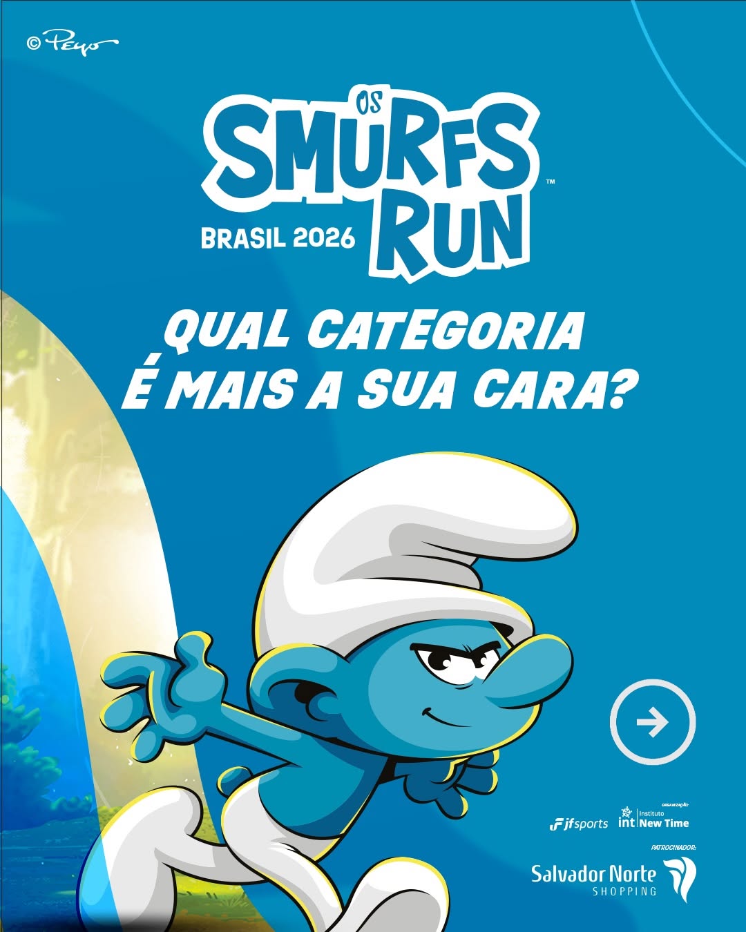 Smurfs Run — Salvador Norte Shopping, Salvador