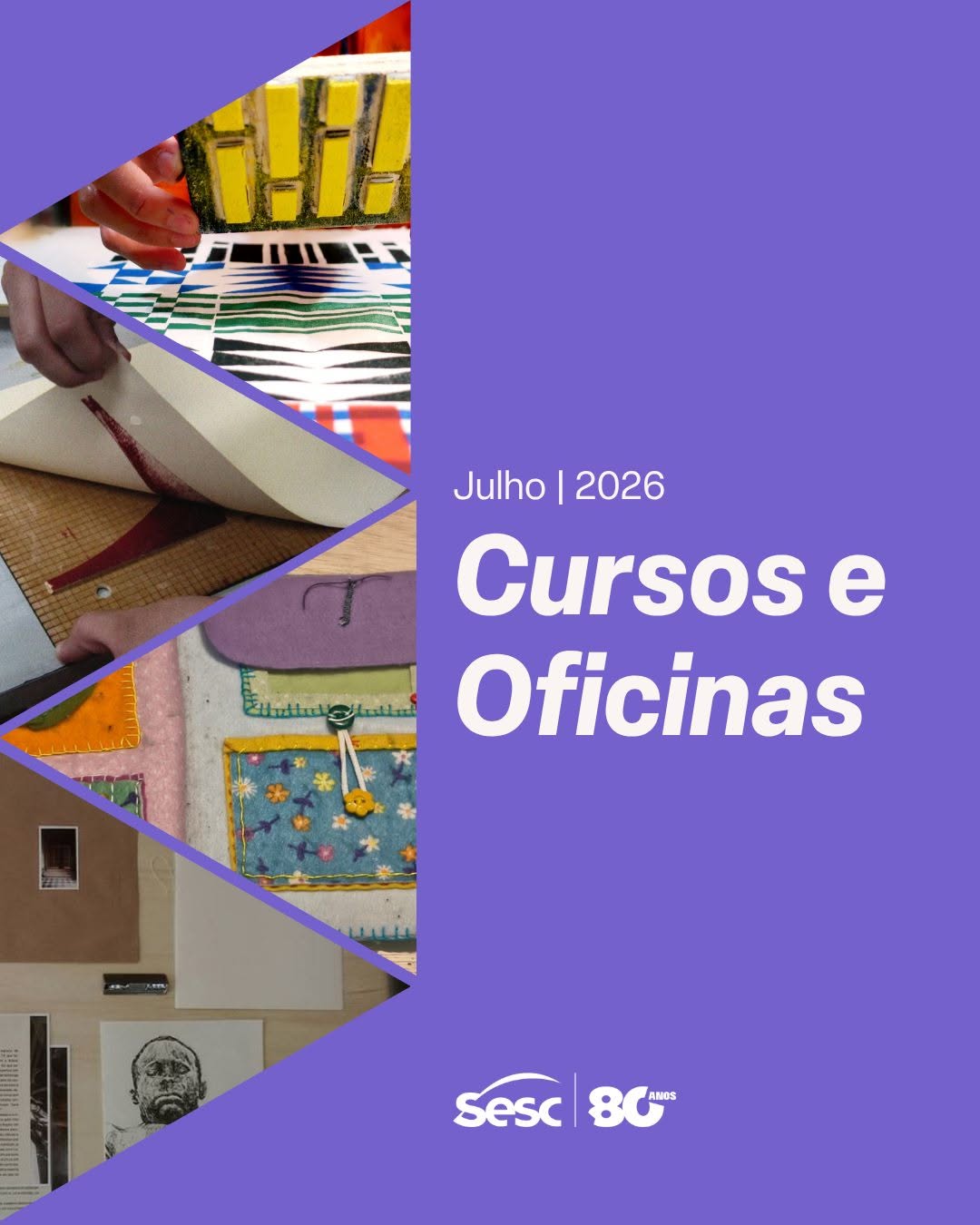 Bordado e Costura Manual: Livro de Ponto — SESC Itaquera, Itaquera, São Paulo