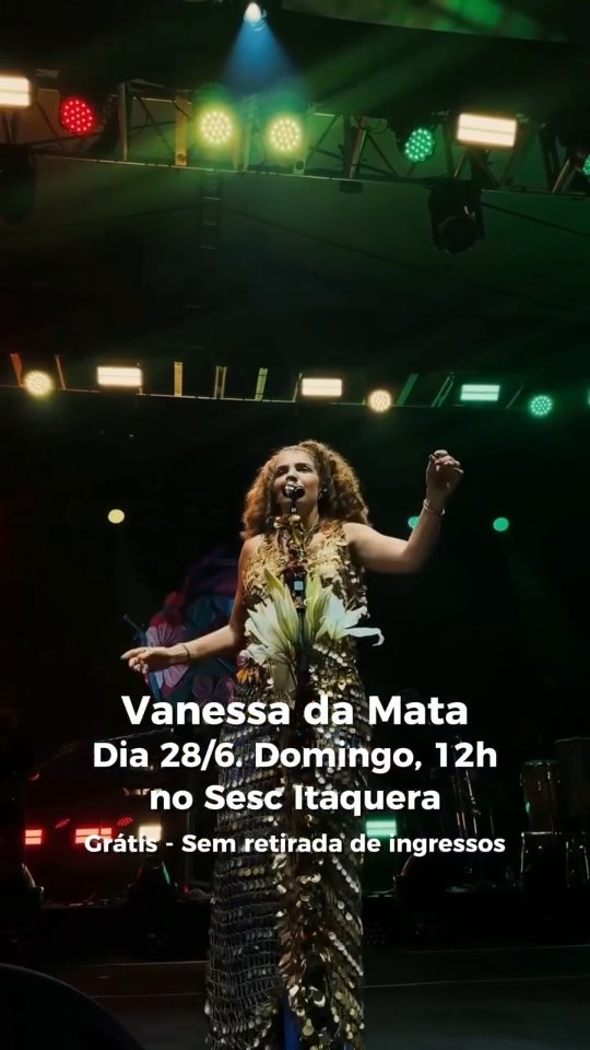 Vanessa da Mata no Bem Brasil