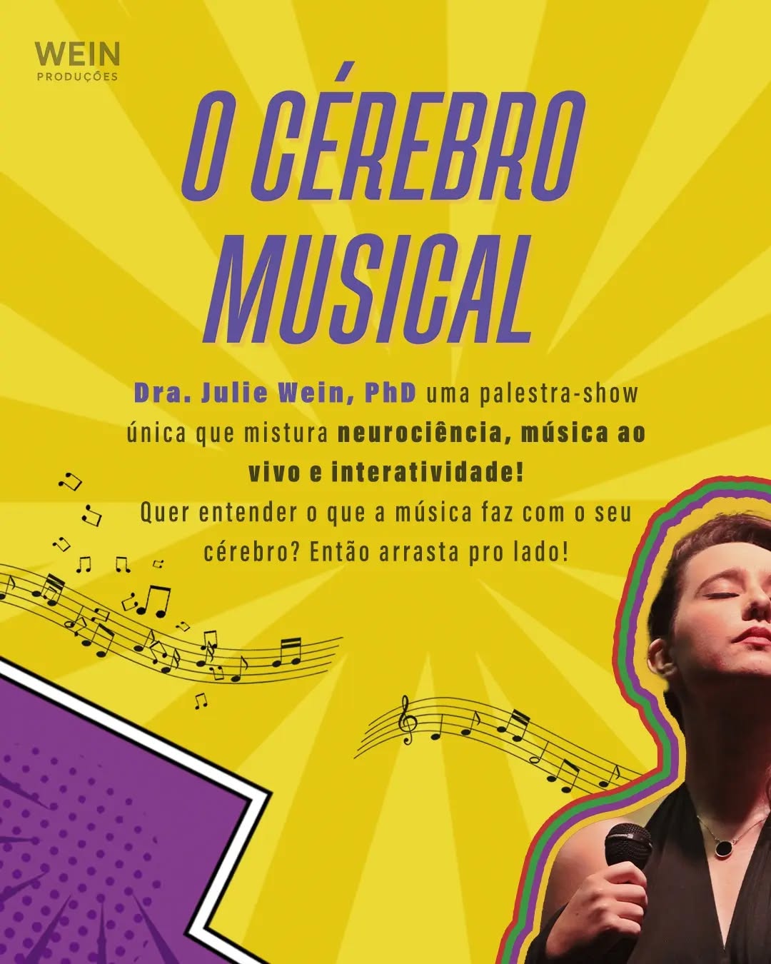 O que a música faz com o seu cérebro — Teatro Bangu Shopping, Rio de Janeiro