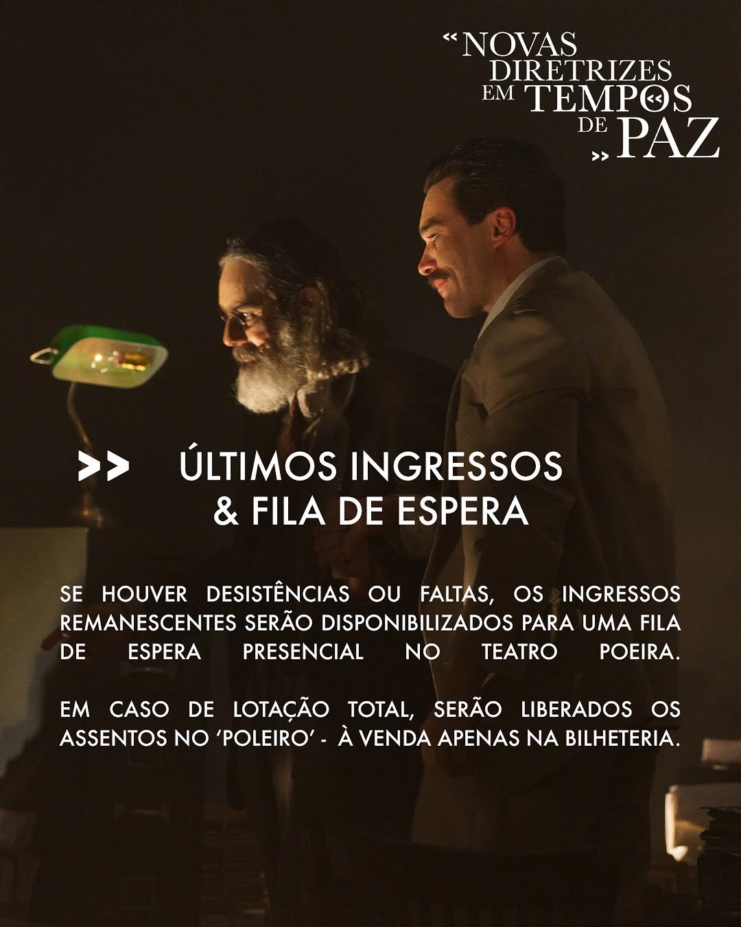 Último final de semana no Teatro Poeira