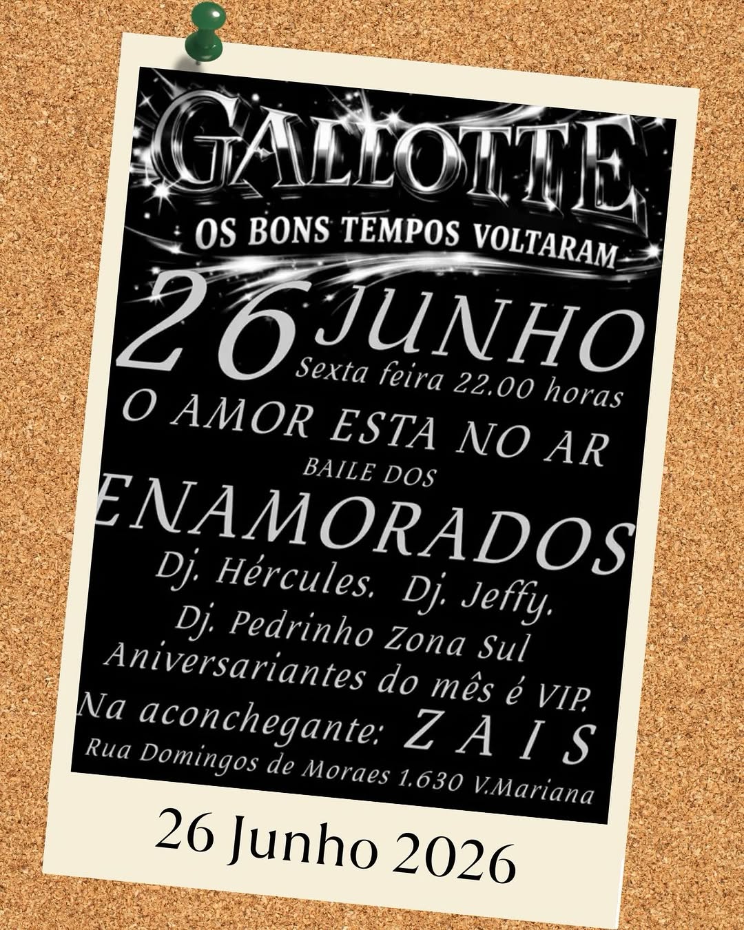 Baile dos Enamorados — Zais - A casa mais dançante de São Paulo, Vila Mariana, São Paulo