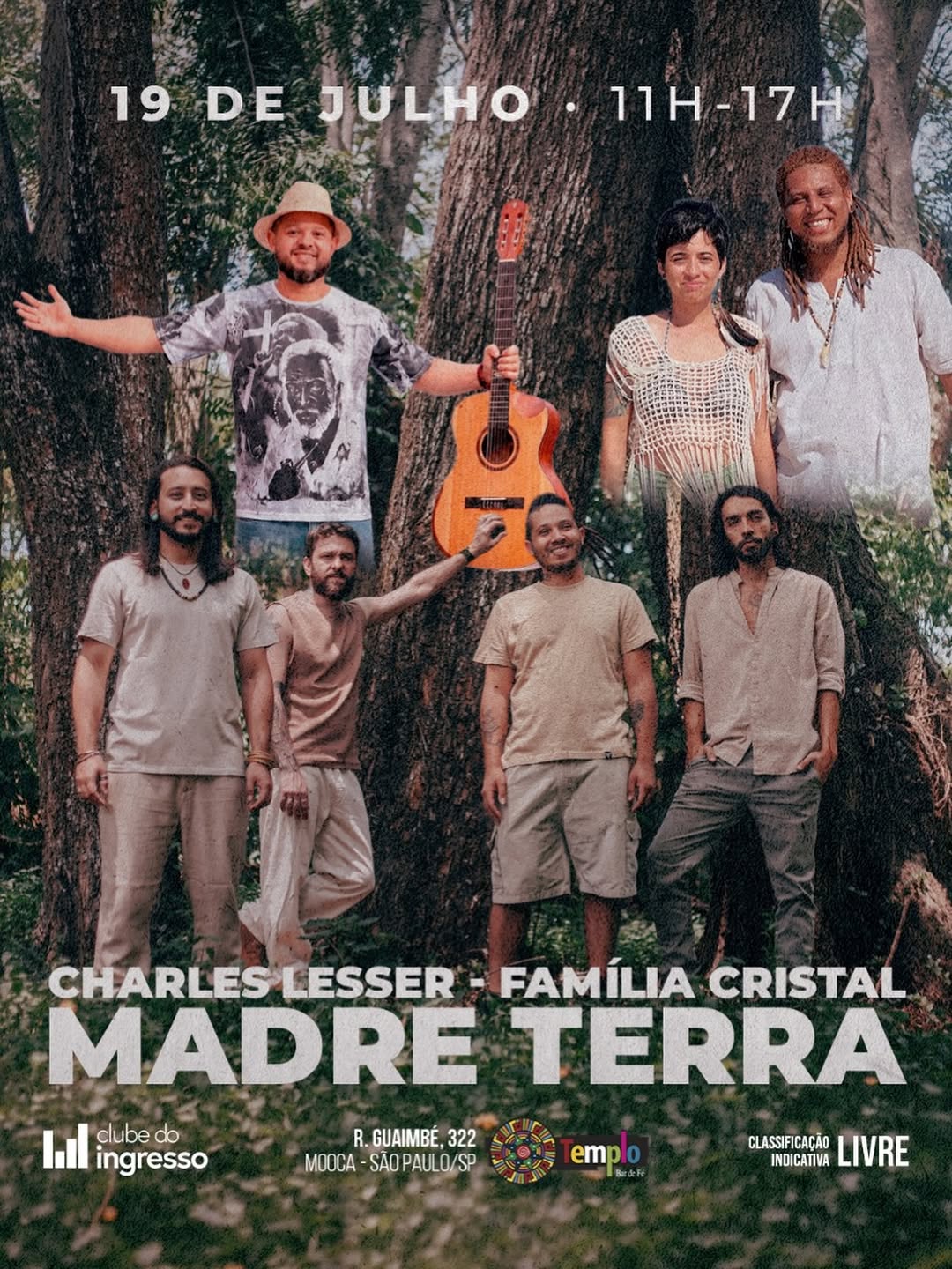 Encontro de Música e Conexão com a Natureza — Templo - Bar de Fé, Mooca, São Paulo