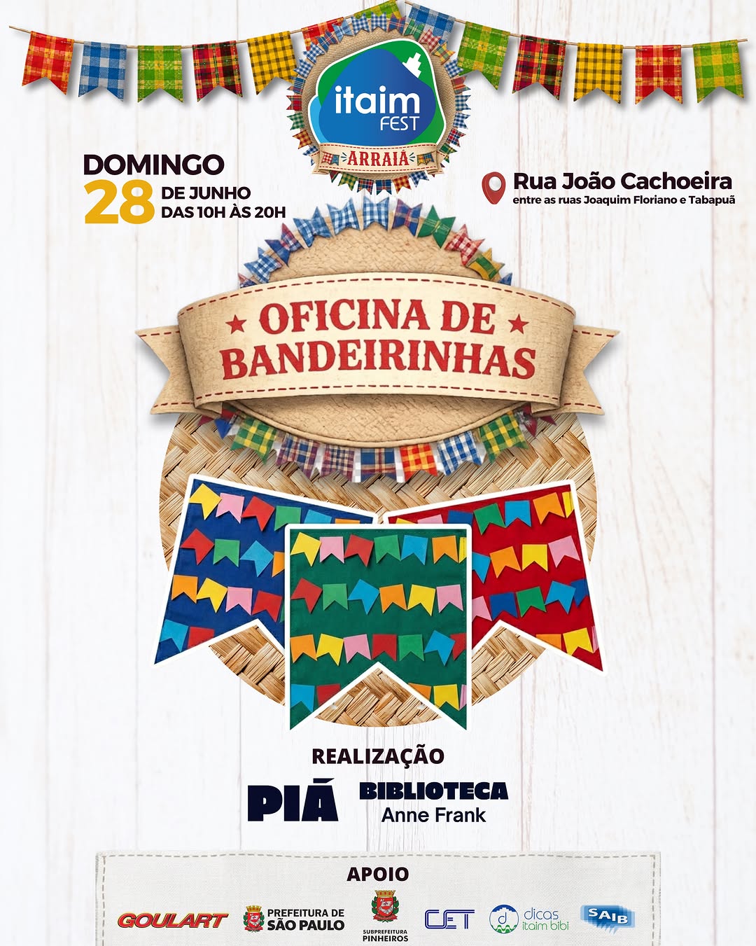 Oficina de Bandeirinhas