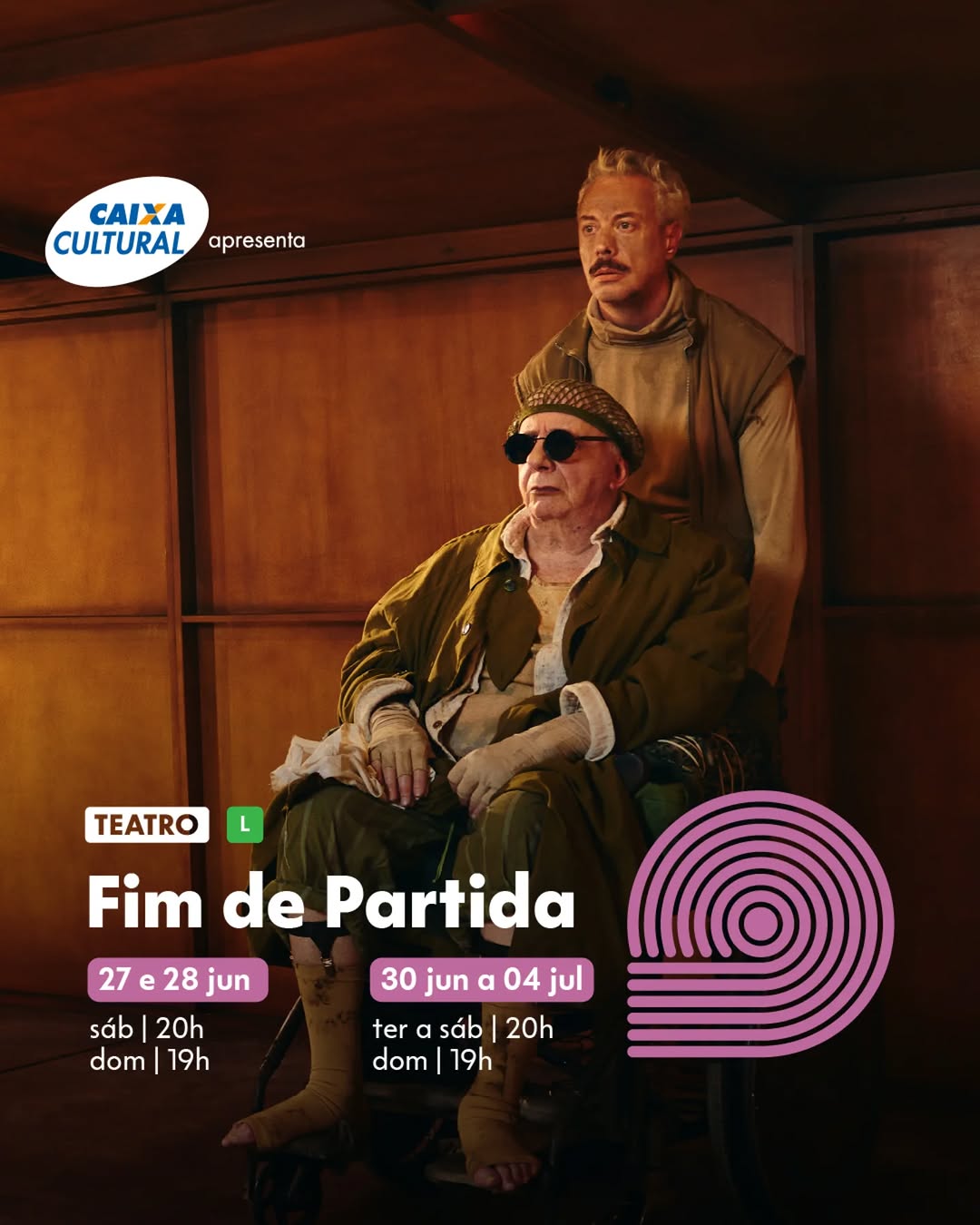 Fim de Partida — CAIXA Cultural Salvador, Centro/Piedade, Salvador
