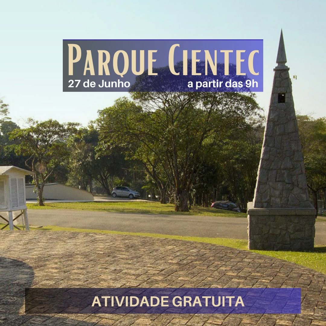 Programação de Sábado no Parque Cientec