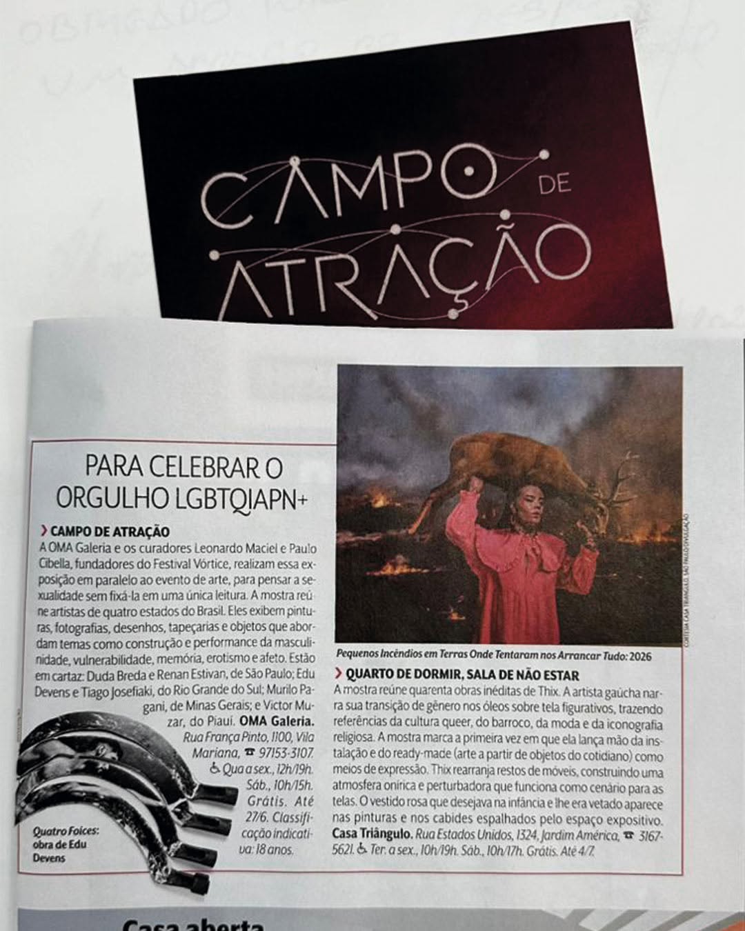 Visita Guiada - Campo de Atração — Oma Galeria, Jardim Paulista, São Paulo