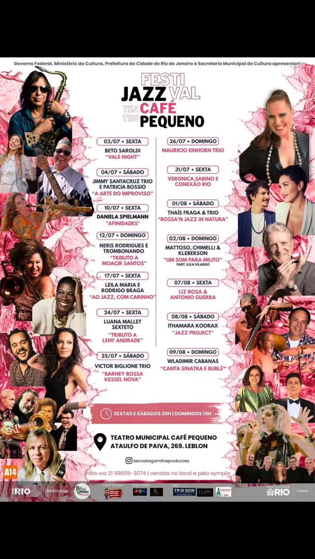 5ª edição do Festival de Jazz do Café Pequeno