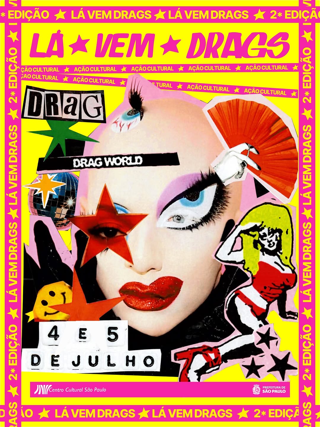 Festival Lá Vem Drags — Centro Cultural São Paulo, Liberdade, São Paulo