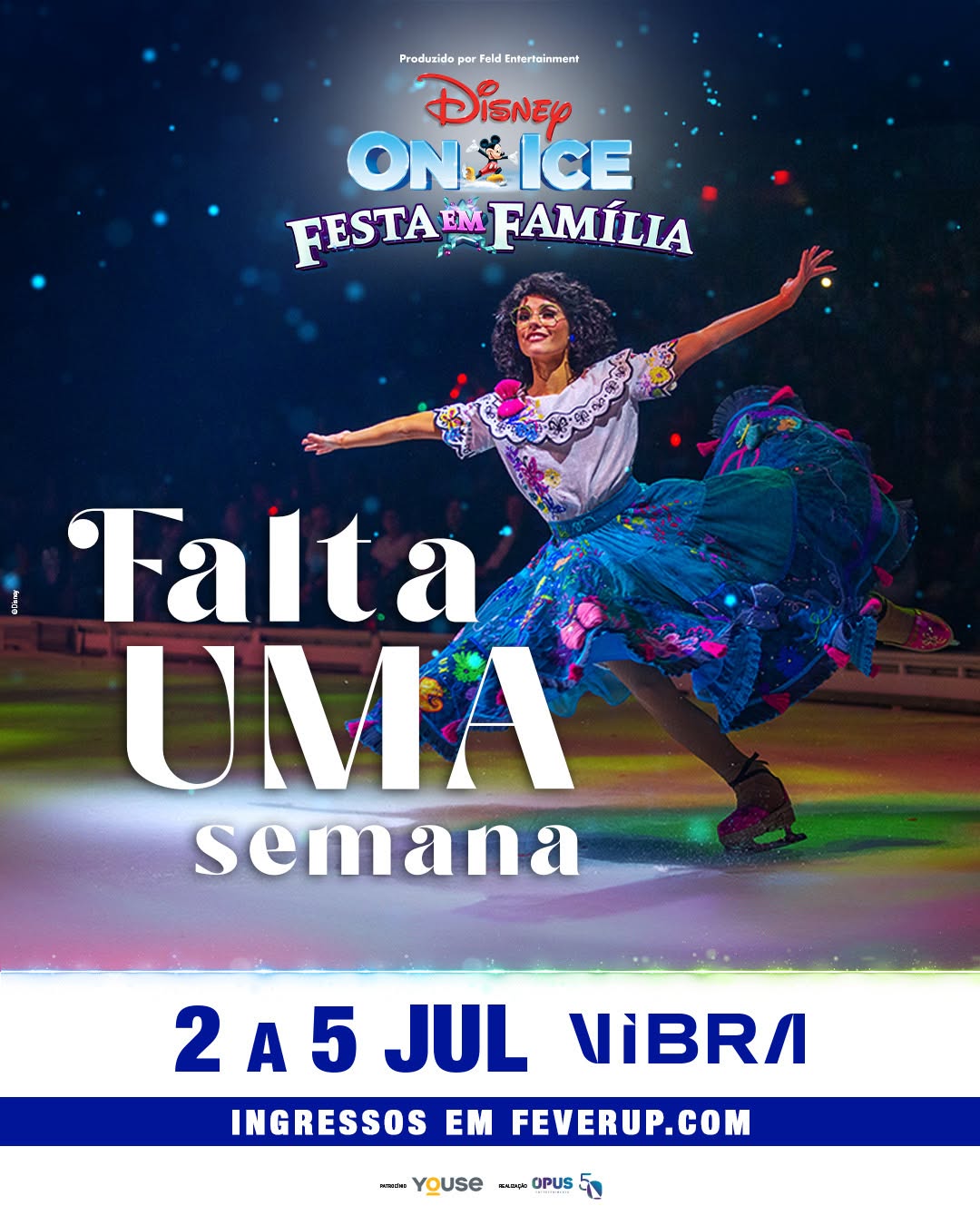Disney On Ice: Festa em Família — Vibra São Paulo, Santo Amaro, São Paulo