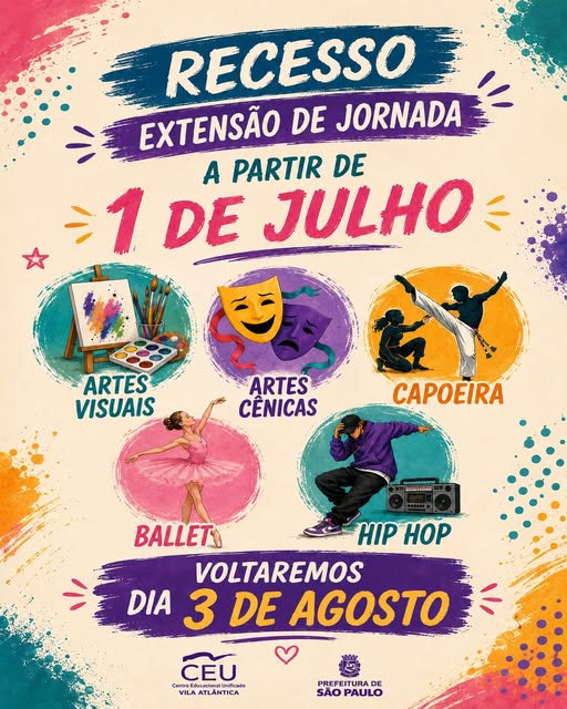 Retorno das Aulas - Extensão de Jornada