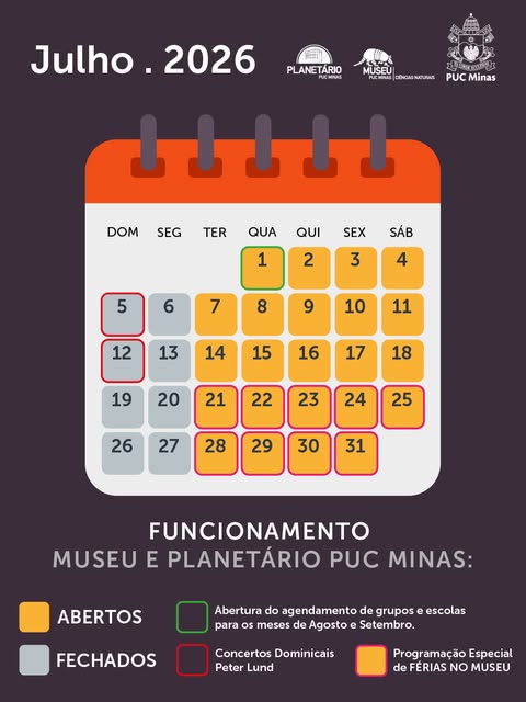 Férias no Museu PUC Minas