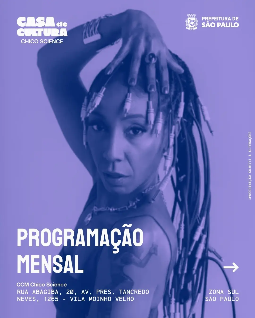 Miss Ivy - Show Escuta — Casa de Cultura Municipal Chico Science, Jabaquara, São Paulo