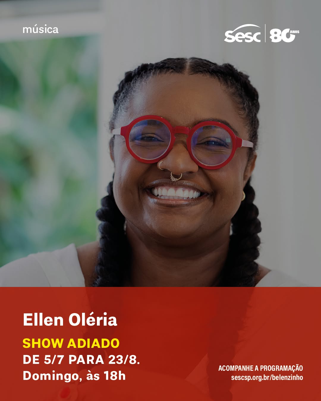 Show Canto de Casa com Ellen Oléria