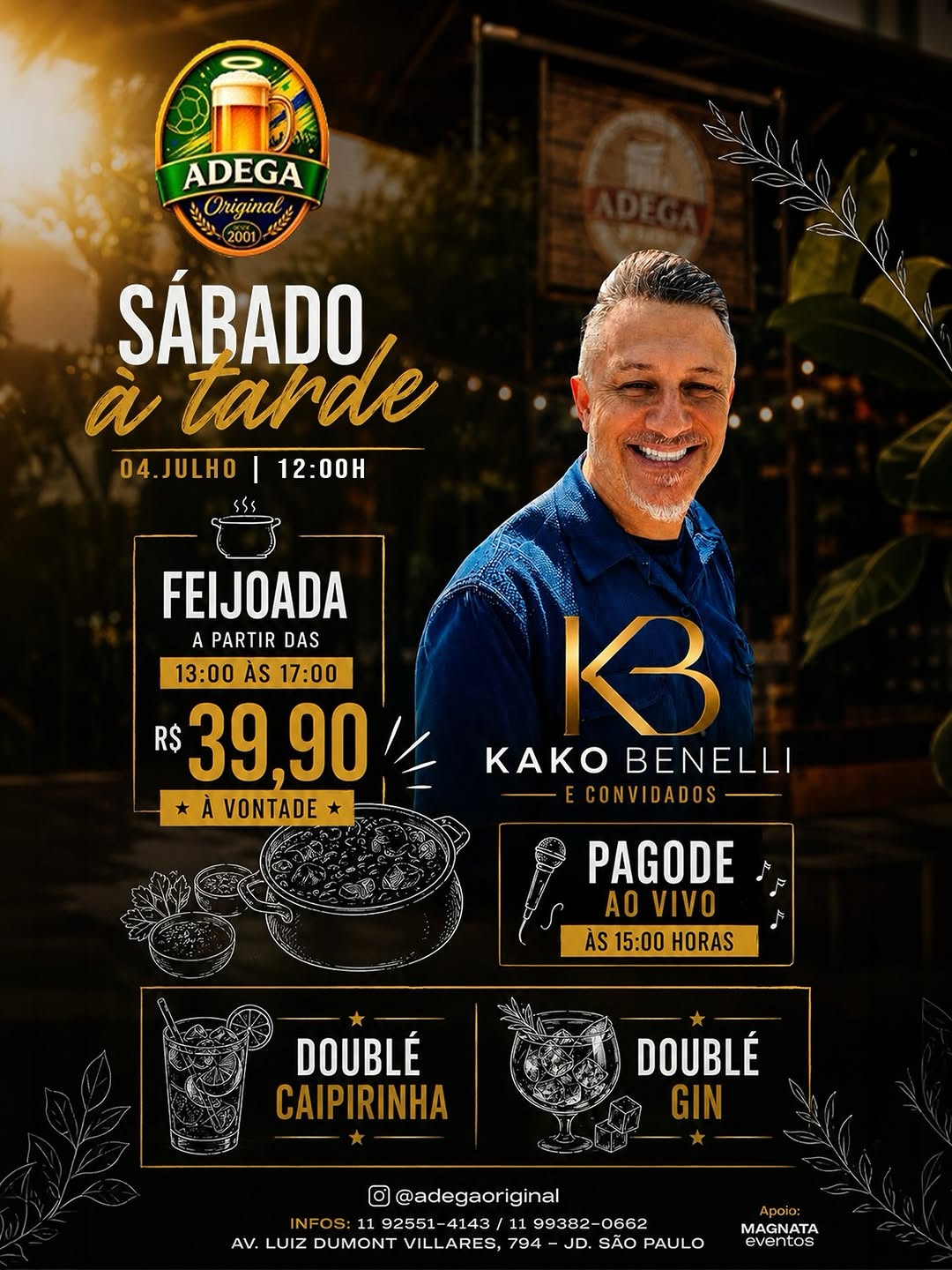 Sertanejo na Sequência - 2 Bandas 6 Atrações — Adega Original, Santana, São Paulo