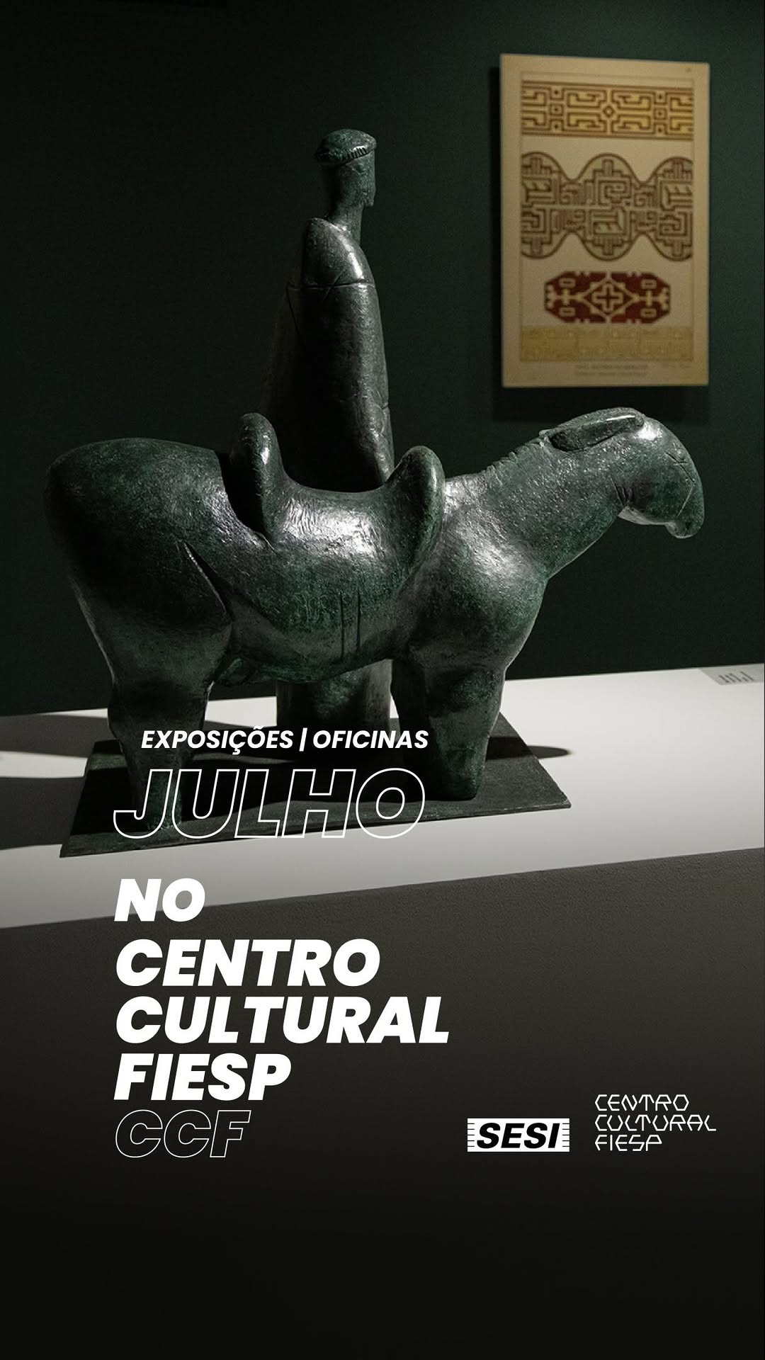 Exposição: De Brecheret a Beyoncé — Centro Cultural FIESP, Bela Vista, São Paulo