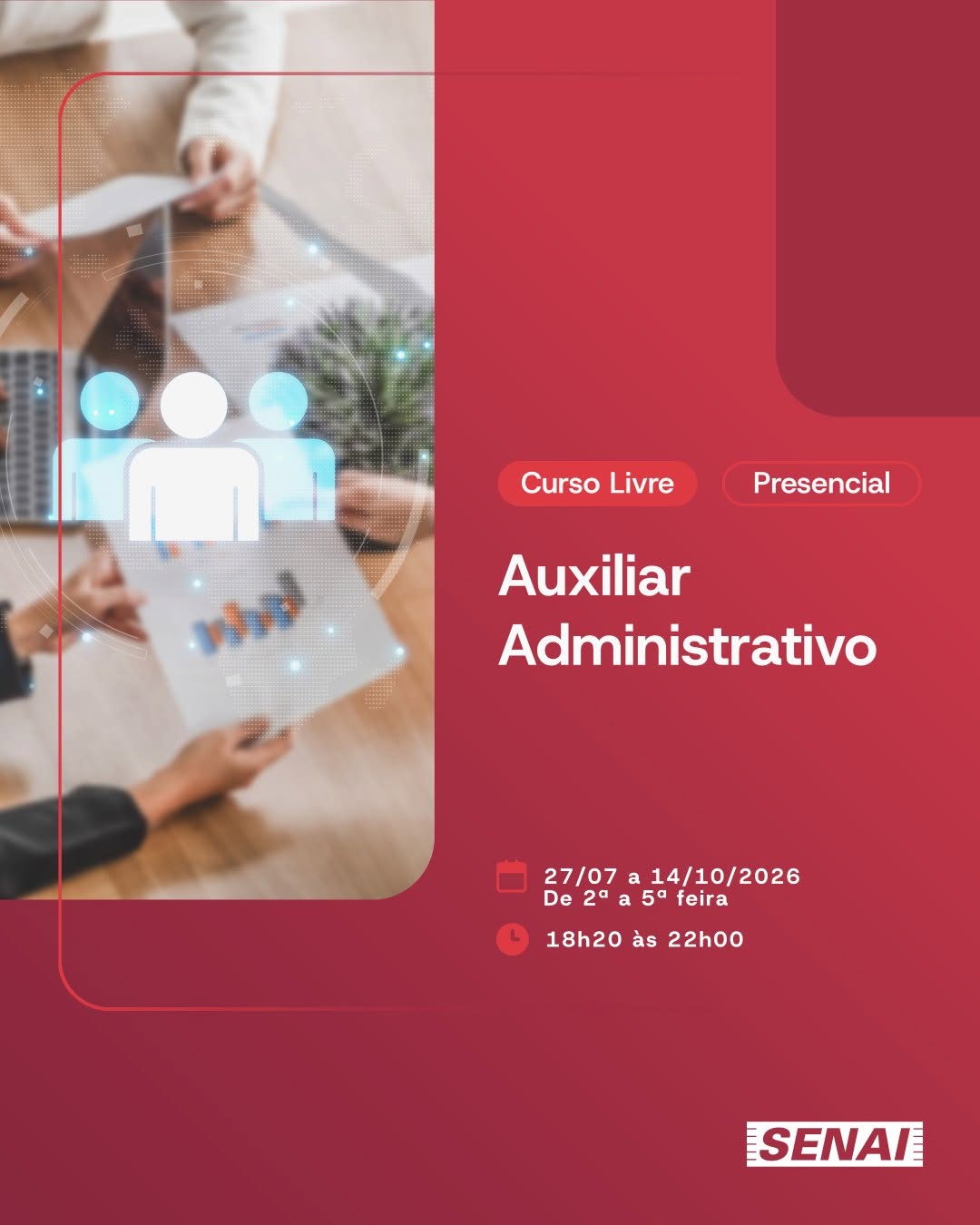 Curso Gratuito de Auxiliar Administrativo