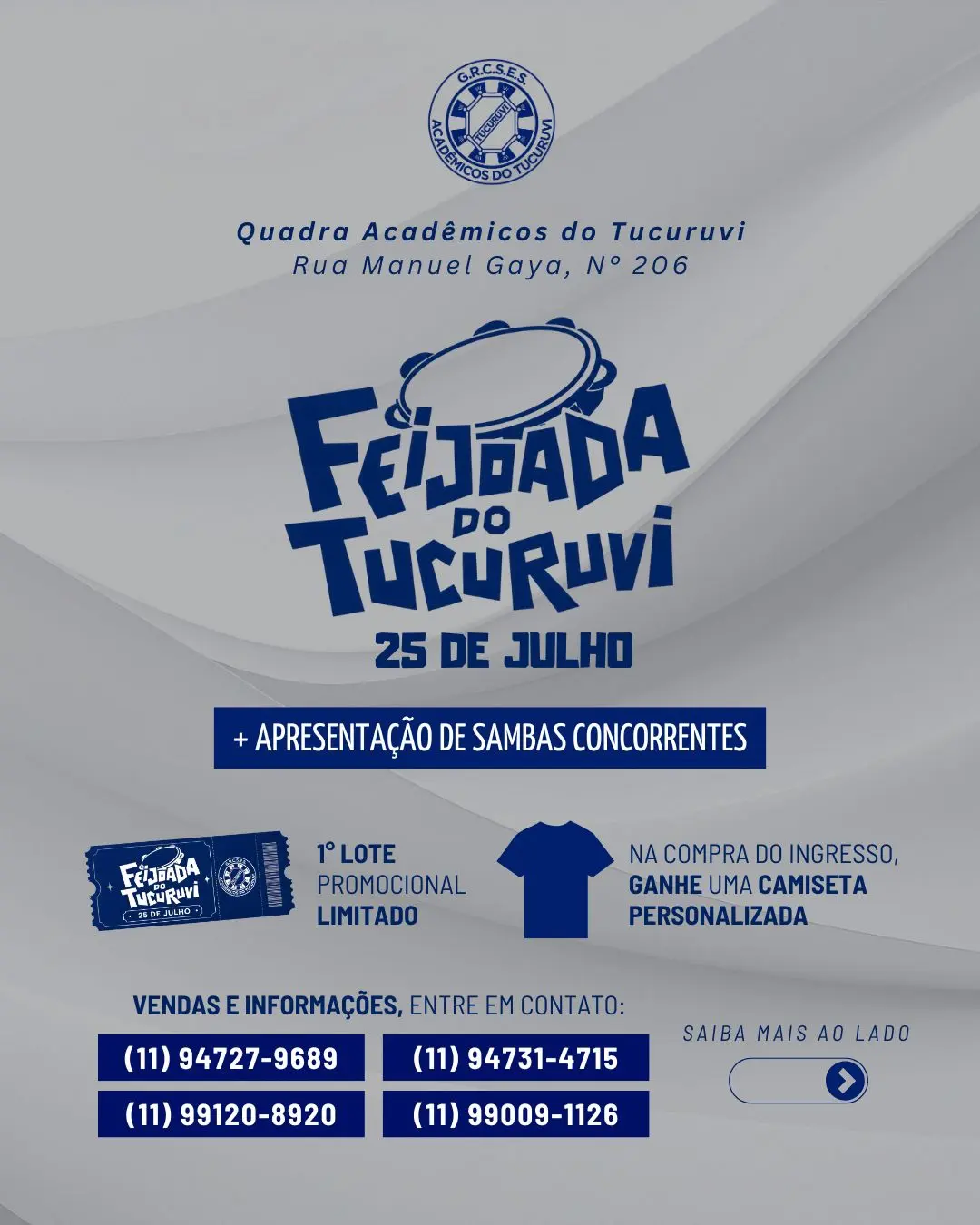 Feijoada e Samba - Início da Caminhada Rumo ao Carnaval 2027