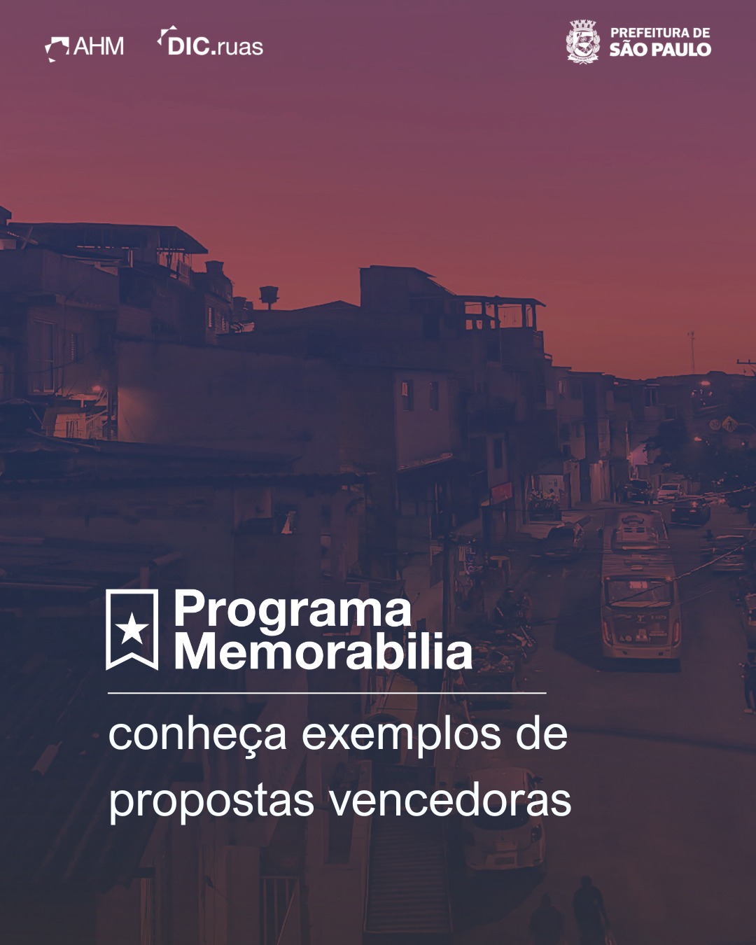 Programa Memorabilia - Inscrições