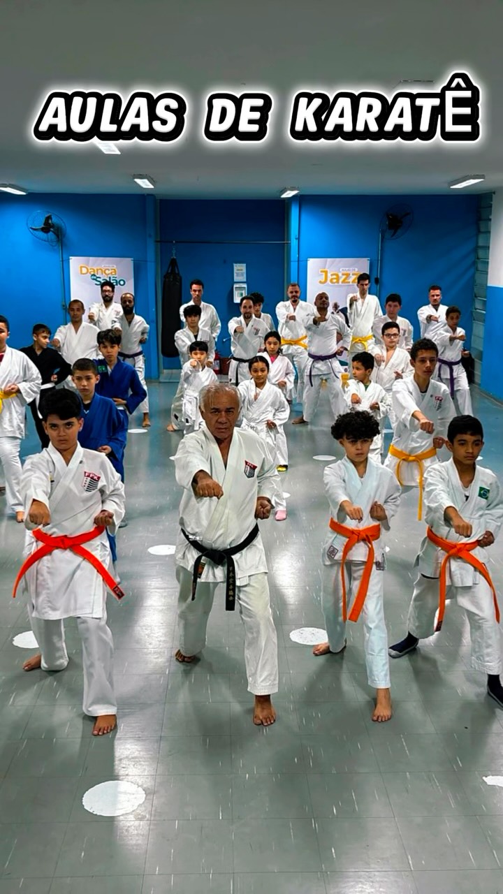 Aulas de Karatê - Crianças (7 a 11 anos)